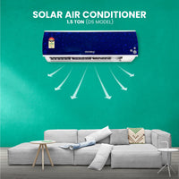 No Electric - No Grid - Direct Solar Air Conditioner