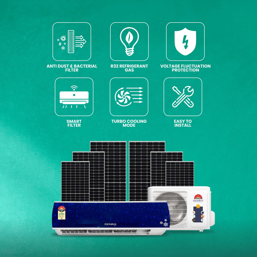 No Electric - No Grid - Direct Solar Air Conditioner